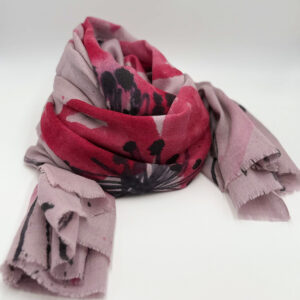 Stola cashmere Papaveri