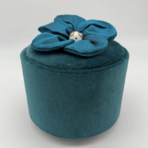 Portagioie piccolo verde ottanio