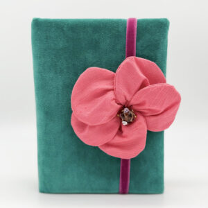 Viola del pensiero verde rosa