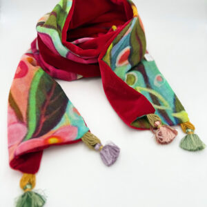 Sciarpa velluto/lana Ariel